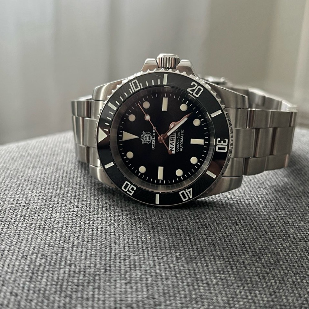 Steeldive Marine 40mm automatic watch